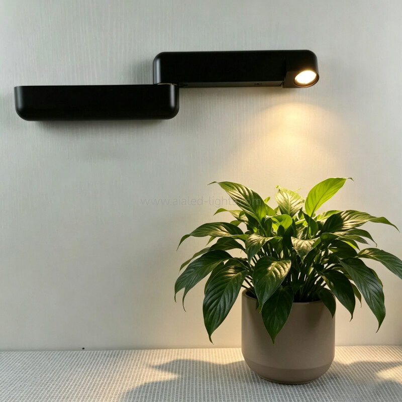 3W Minimalist Rotatable wall reading lamp Nordic Bedside Wall Sconce