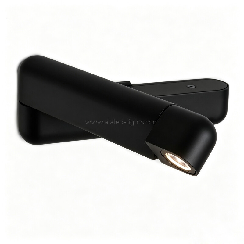 3W Minimalist Rotatable wall reading lamp Nordic Bedside Wall Sconce