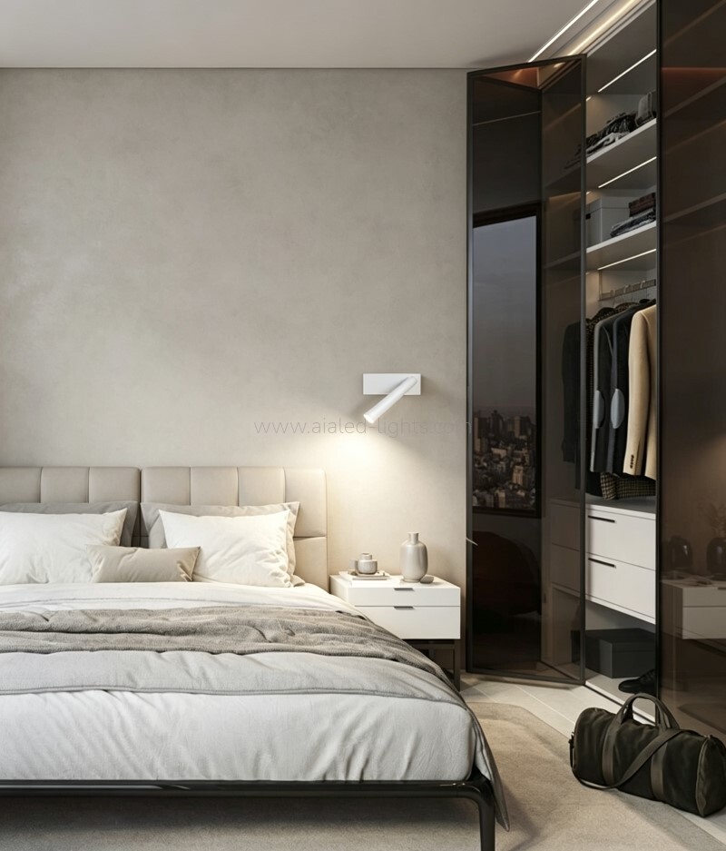 Wall Mounted 3W Bedside Wall Lamp Modern Headboard Wall Light