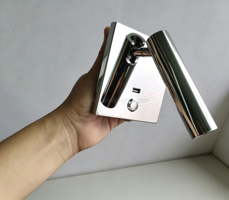 3W Modern Bedside Reading Wall Lamp Wall Fittingfor Library Hostel Room