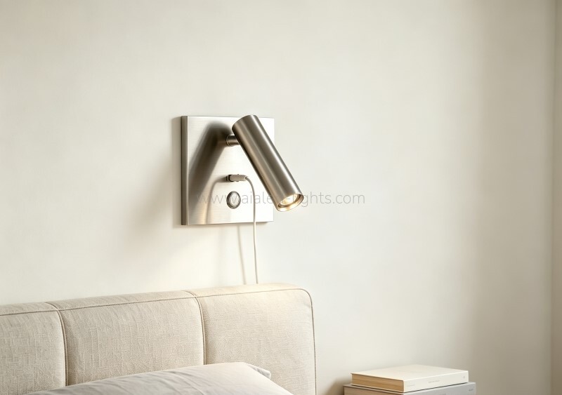 3W Modern Bedside Reading Wall Lamp Wall Fittingfor Library Hostel Room