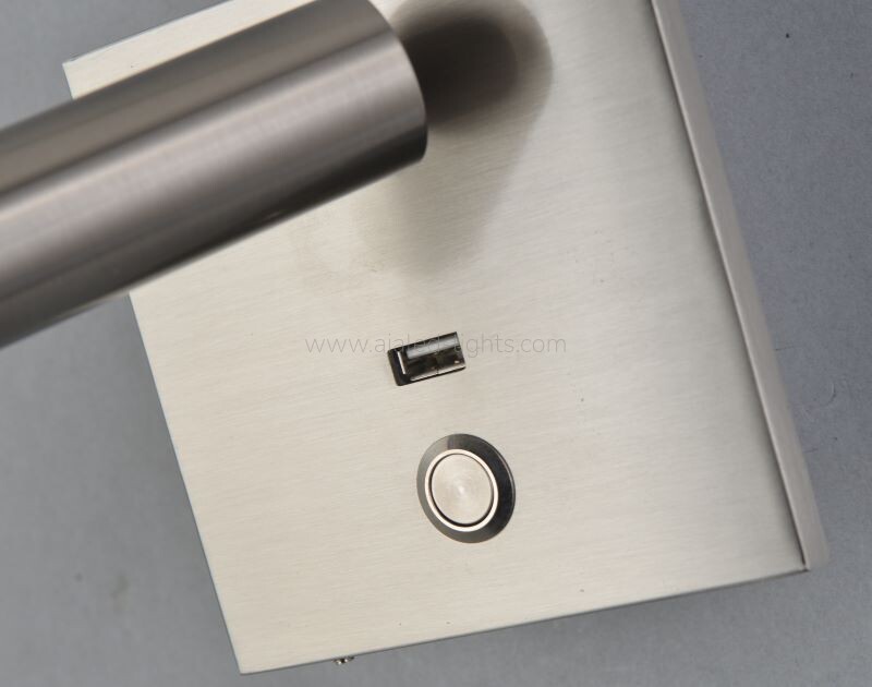 3W Modern Bedside Reading Wall Lamp Wall Fittingfor Library Hostel Room