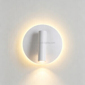 3w+6w reading wall spotlight hotel bedside wall lamp with backlight