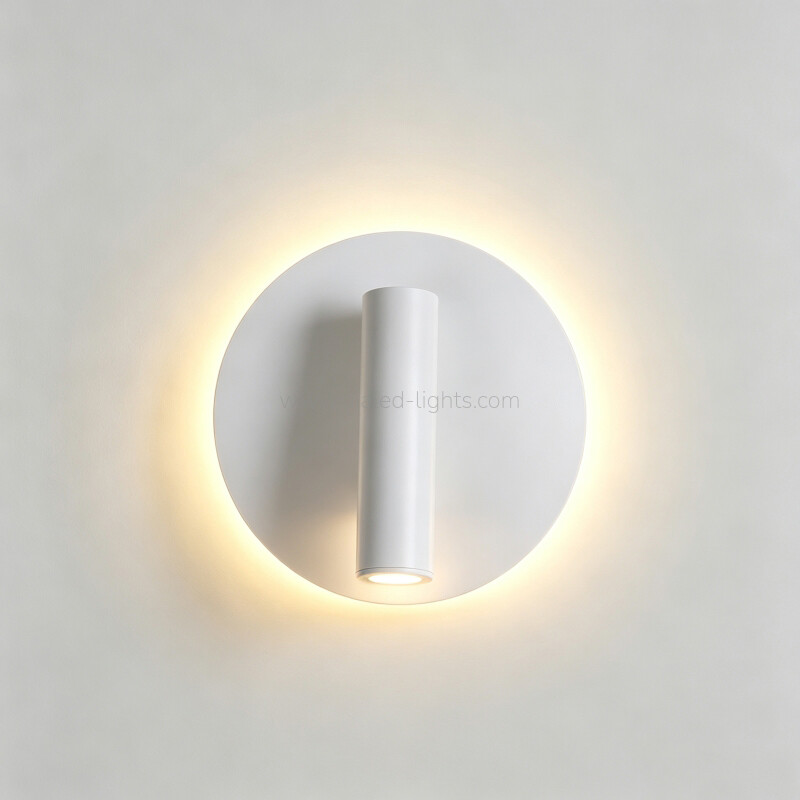 3w+6w reading wall spotlight hotel bedside wall lamp with backlight