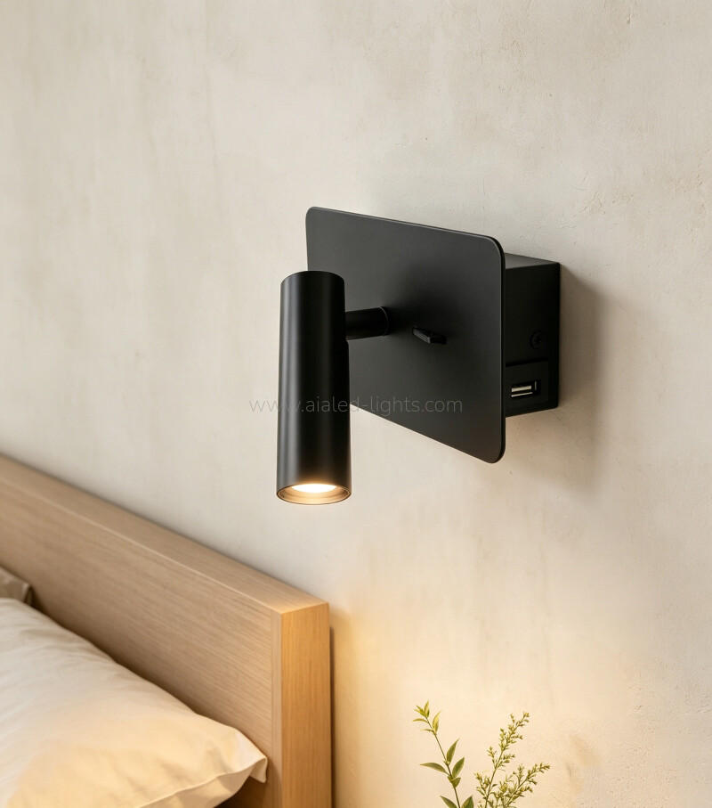 3W Rotate Hedaboard Reading Wall Lamp for Study Room