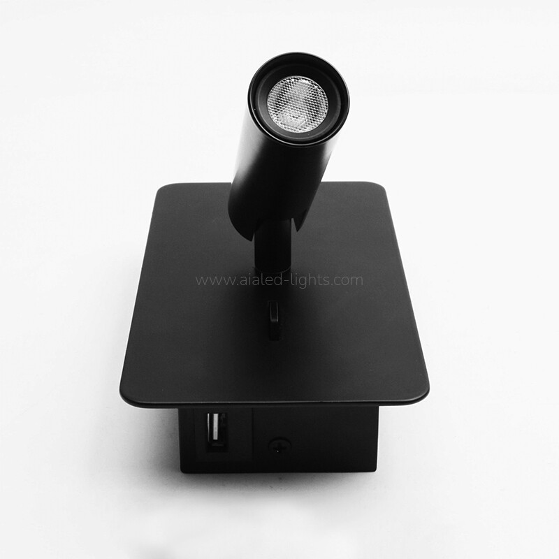 3W Rotate Hedaboard Reading Wall Lamp for Study Room