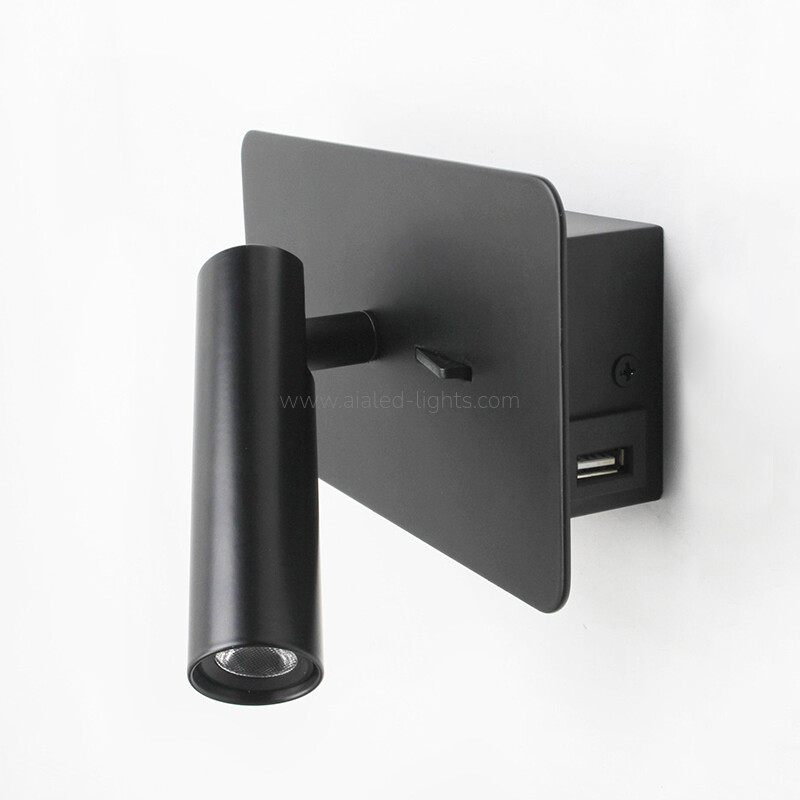 3W Rotate Hedaboard Reading Wall Lamp for Study Room