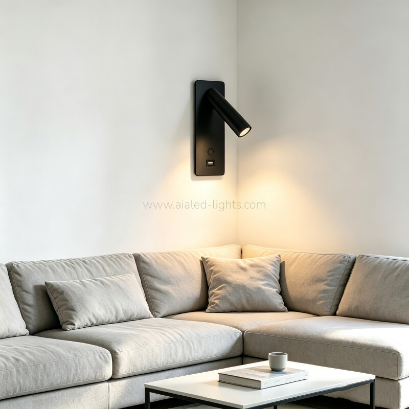 3W Reading Wall Light Headboard Wall Lamp for Bedroom