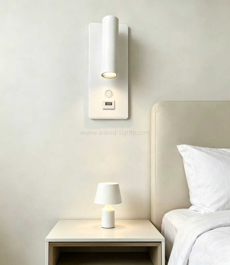 3W Reading Wall Light Headboard Wall Lamp for Bedroom