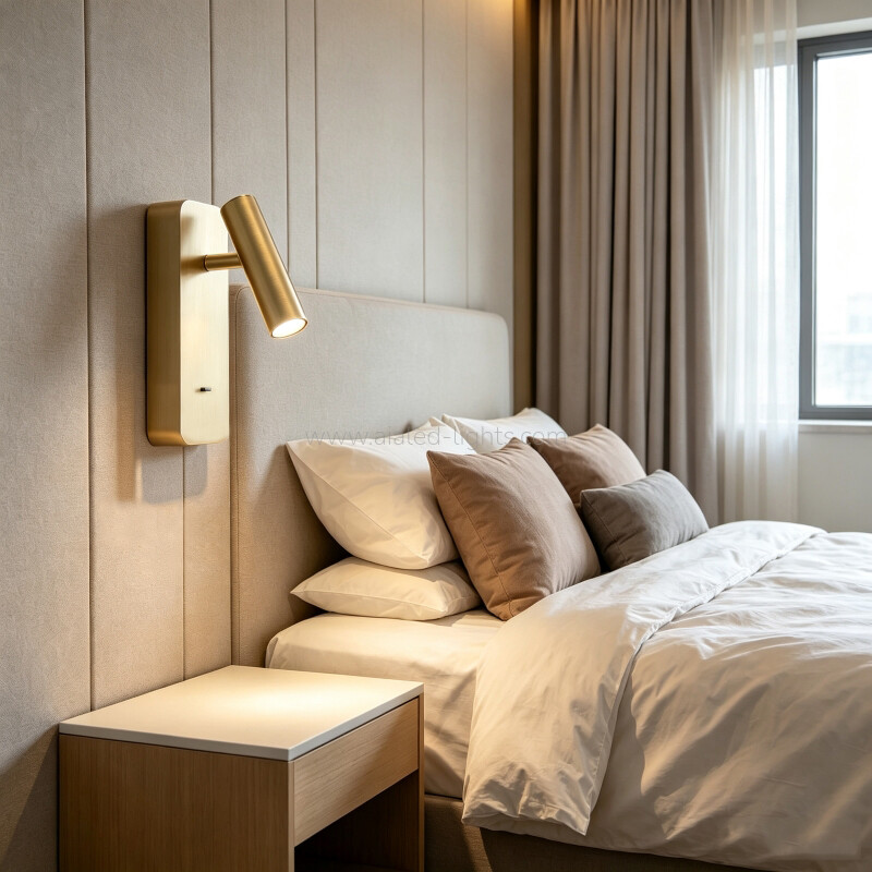 3W USB Type-C Bedroom Wall Lamp Reading Wall Light Flexible
