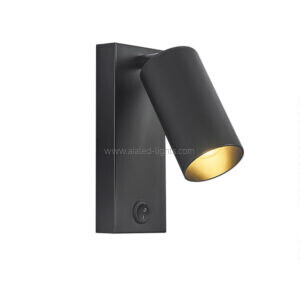 e27 wall mouned headboard reading wall lamp flexible bedside wall light for hotel project