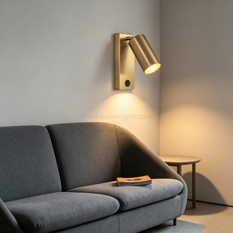 E27 5W Headboard Reading Wall Light Hotel