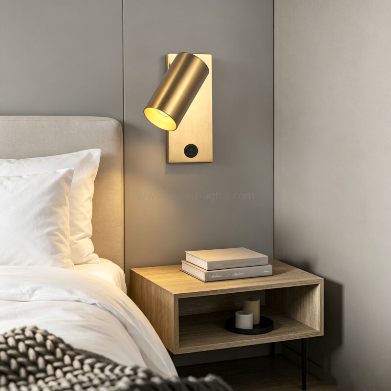 E27 5W Headboard Reading Wall Light Hotel