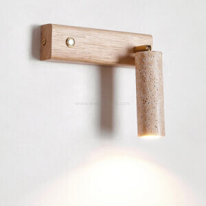 chinese rotating lamp hotel bedside wall lamp reading universal head wall lamp 3w