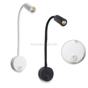 gooseneck reading wall light 3w dimmable wall lamp (复制)