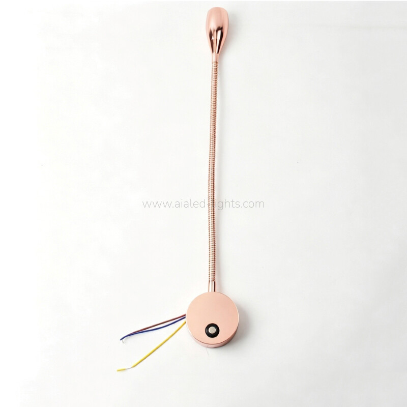 Gooseneck Reading Wall Light 3W Dimmable Wall Lamp