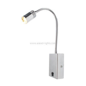 gooseneck reading wall light 3w dimmable wall lamp (复制)