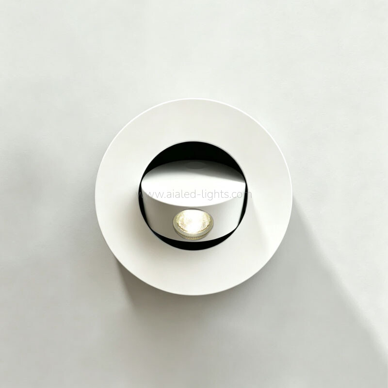 3w hotel wall lamp reading wall light rotating recesed