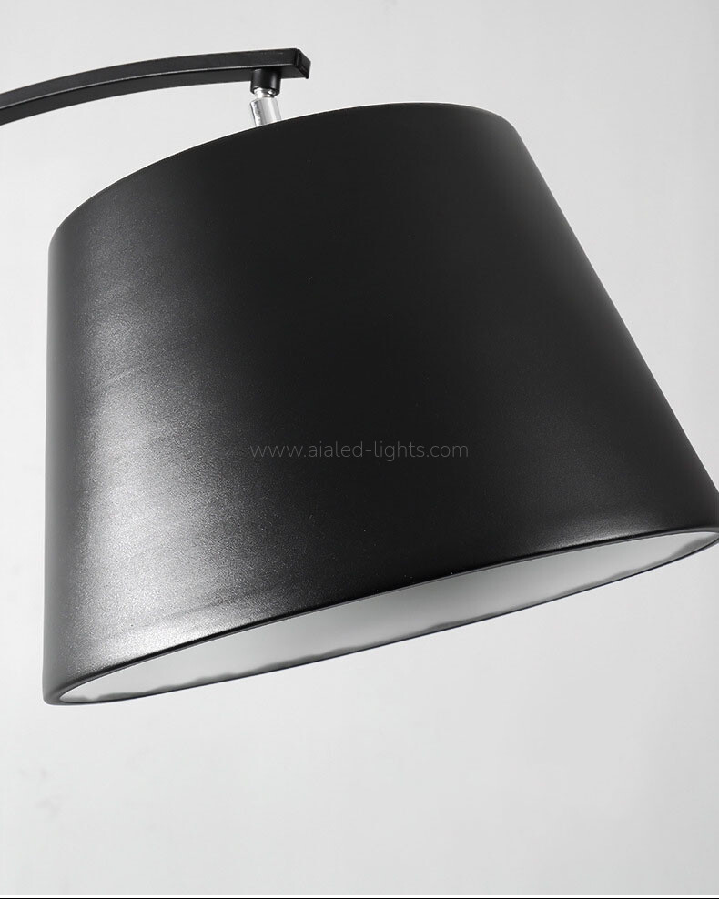 Rotatable Arc Floor Lamp Modern Curved Overhanging Standing Lamp E27