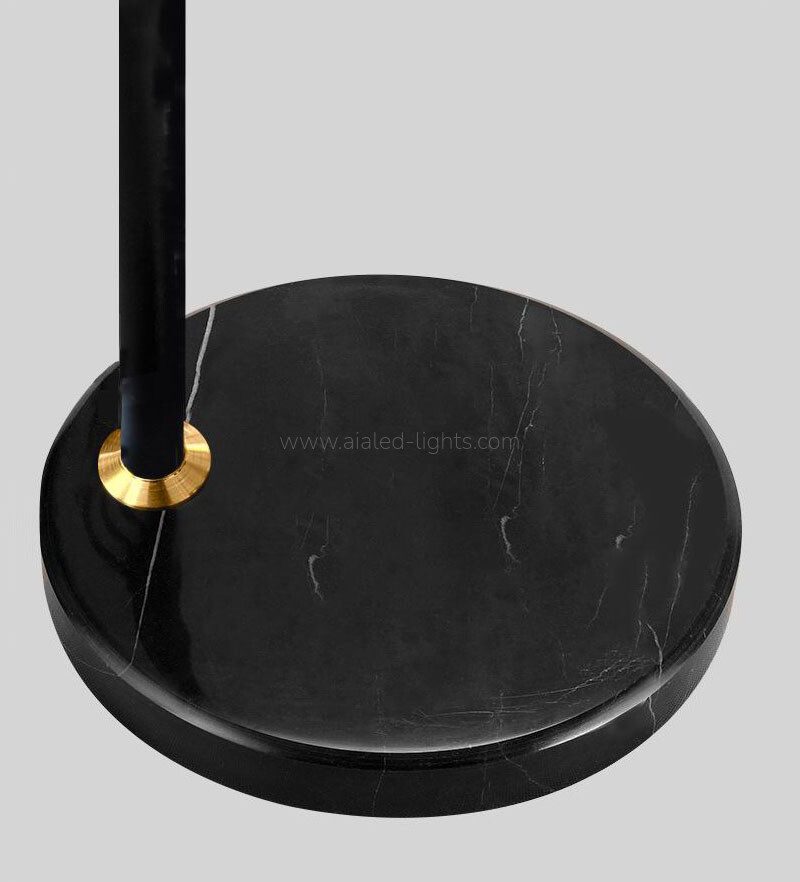 Floor Lamp Wireless Charger E27 USB Metal Shade Standard Light for Resorts