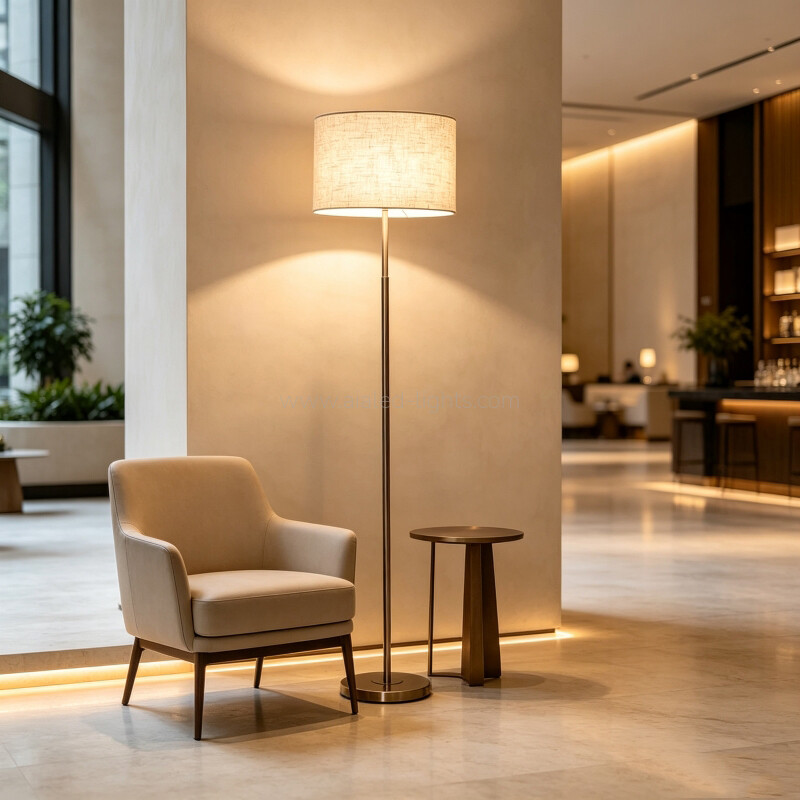 floor lamp with marble base modern curved arm metal reading floor lamp e27 (复制)