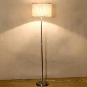 floor lamp with marble base modern curved arm metal reading floor lamp e27 (复制)
