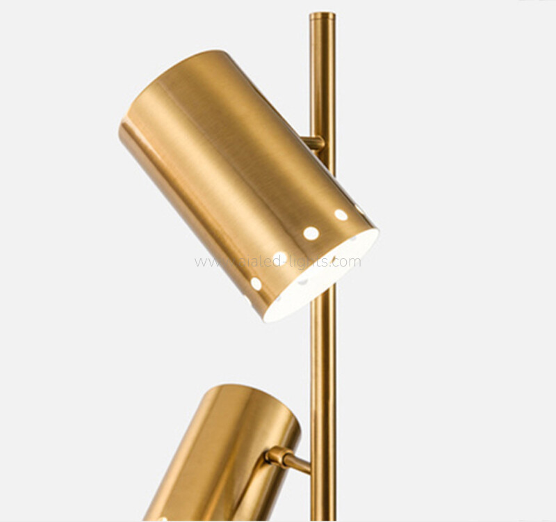 3‑Head Floor Lamp with Marble Base Adjustable Spotlight Standing Lamp 3‑Head Floor Lamp with Marble Base Adjustable Spotlight Standing Lamp