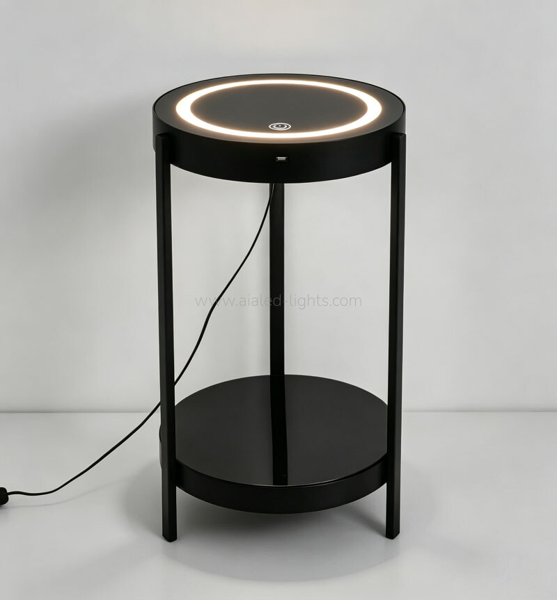 10w floor lamp with side table wireless charging touch switch usb 10w floor lamp with side table wireless charging touch switch usb