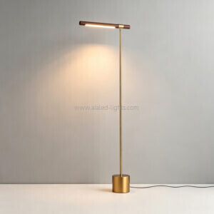 dual head floor light standard lamp 8w modrn flexible