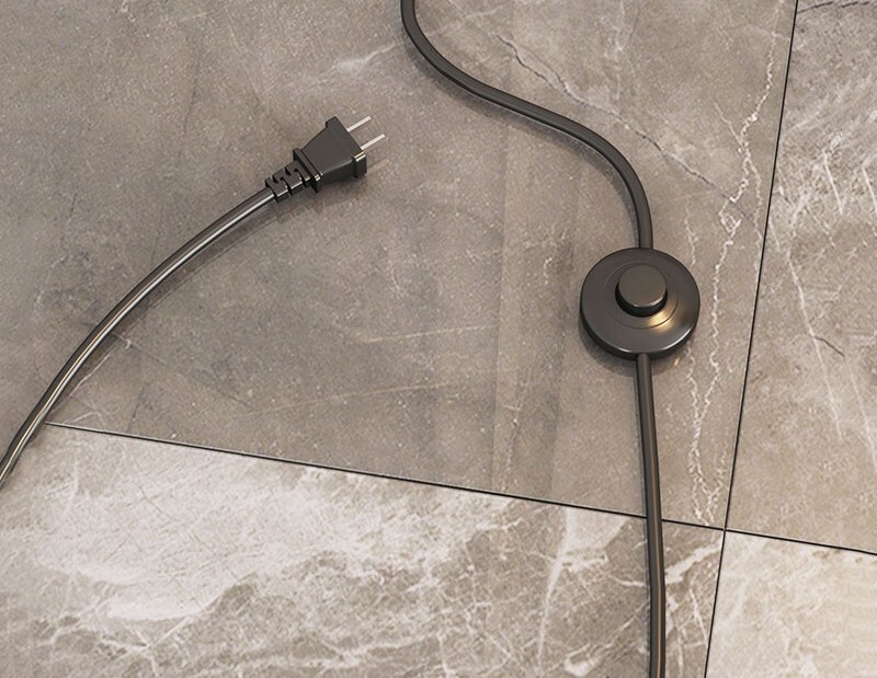floor light with side table e27 usb wireless charging standing lamp