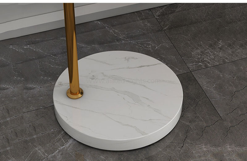 floor light with side table e27 usb wireless charging standing lamp