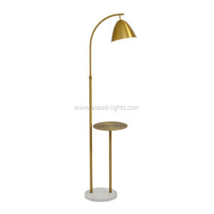 floor lamp with side table wireless charger usb port rotatable retractable floor light (复制)