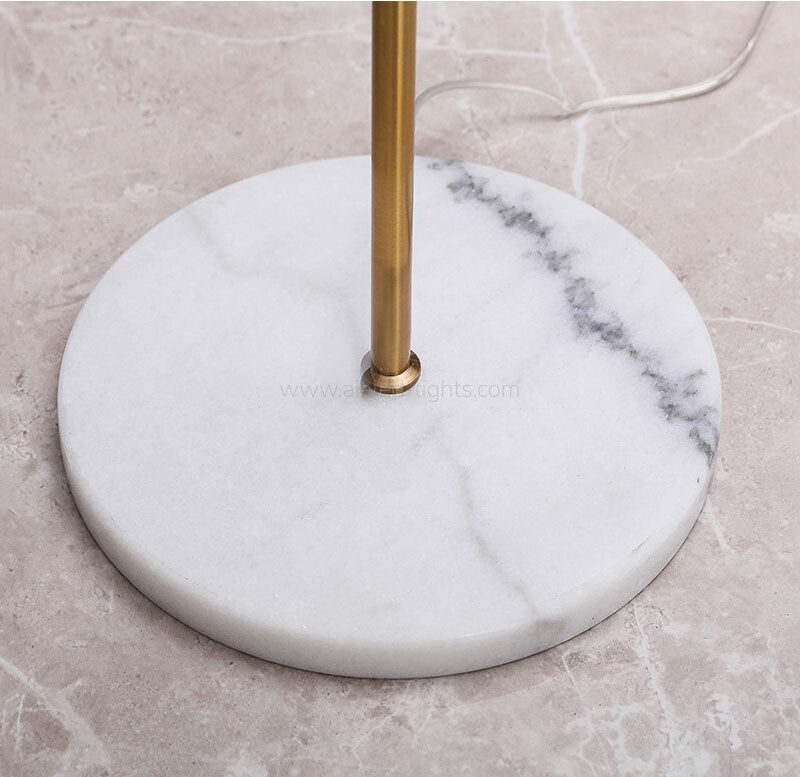 Floor Lamp Contemporary Flexible Metal Shade Reading Sdanding Light E27
