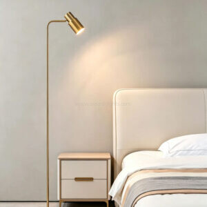 floor lamp with marble base modern curved arm metal reading floor lamp e27 (复制)