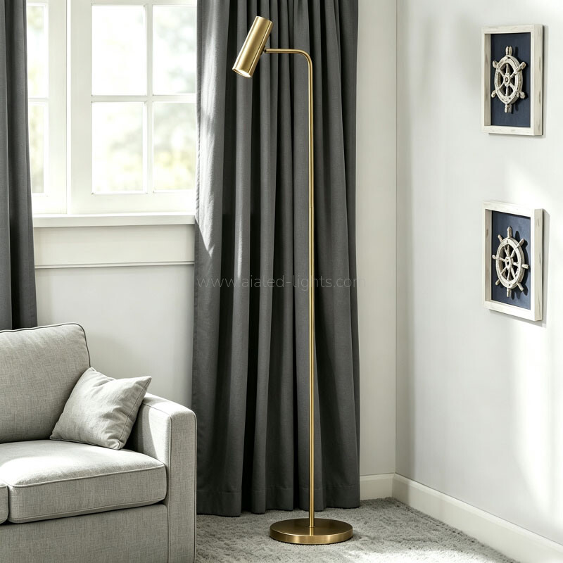 Modern LED Floor Lamp Standing Floor Light for Living Room Bedroom Office Home E27