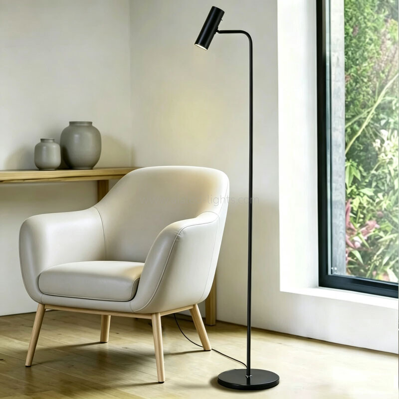 Modern LED Floor Lamp Standing Floor Light for Living Room Bedroom Office Home E27