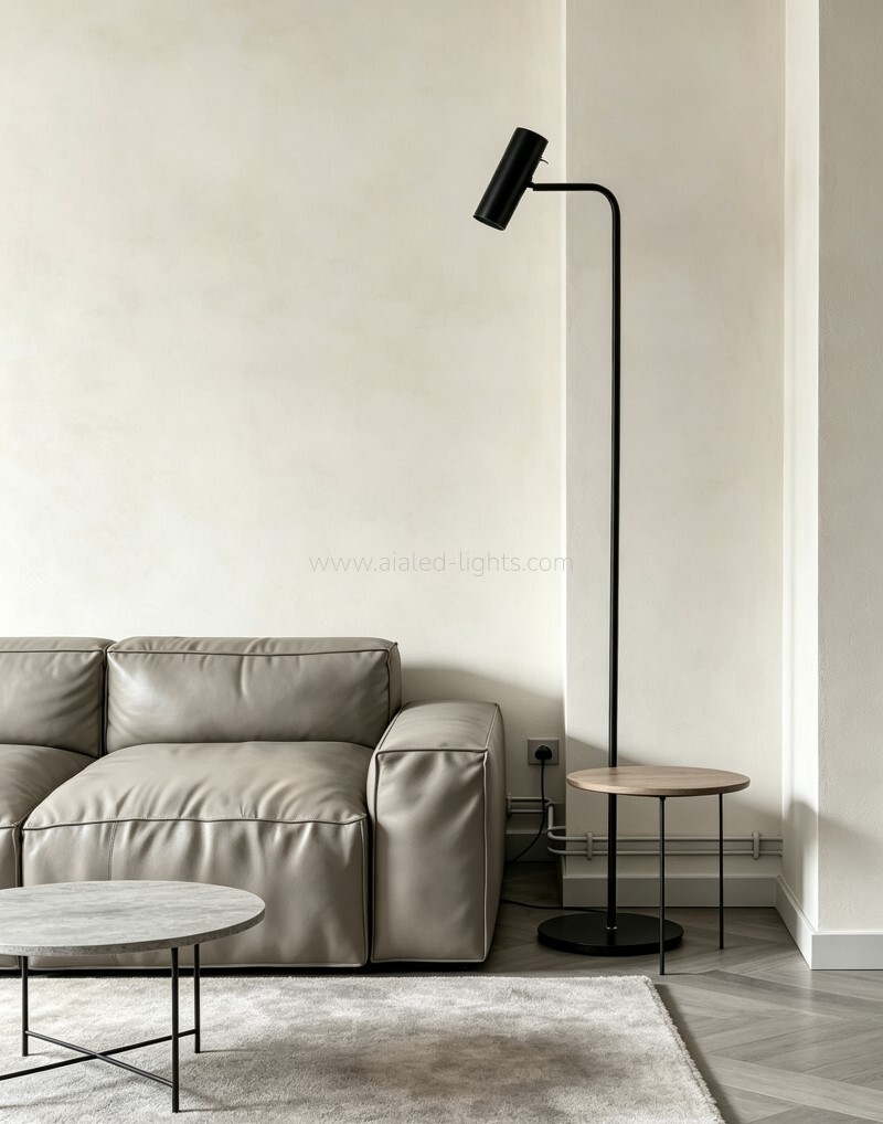Modern LED Floor Lamp Standing Floor Light for Living Room Bedroom Office Home E27
