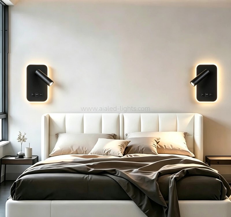 3W Spotlight 10W Modern Reading Wall Lamp for Vacational Village