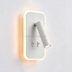 3w spotlight contemporary bed wall light with switch for hotel villa (复制)