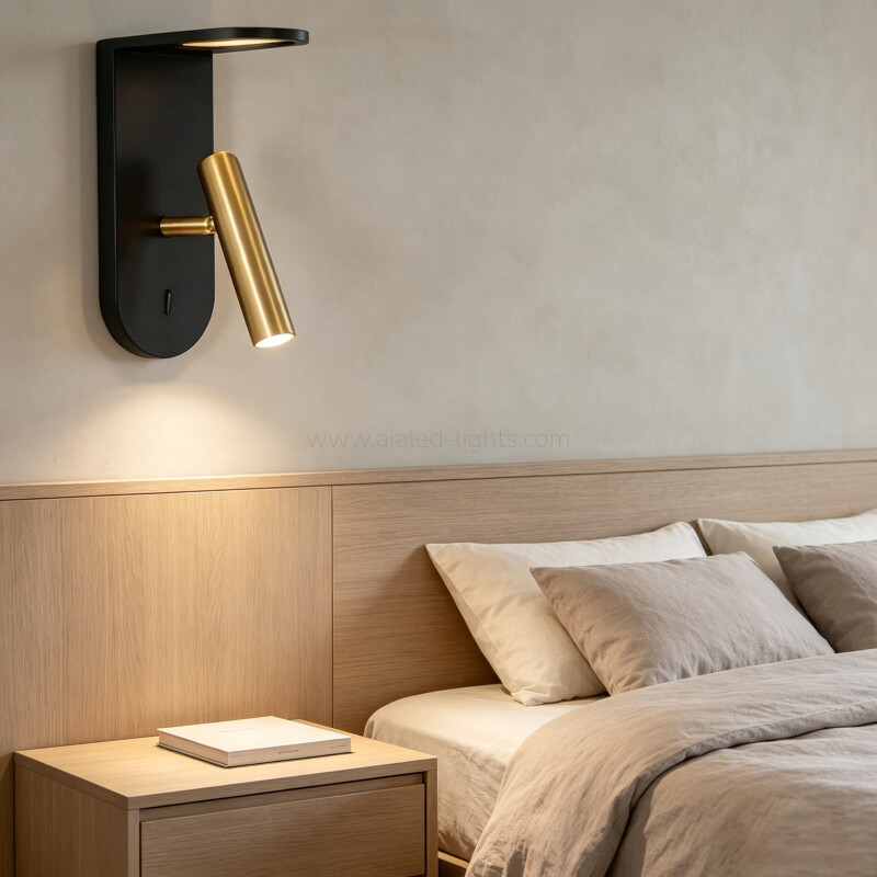 Surface Flexible Wall Lamp 3W bed spotlight for Resort 