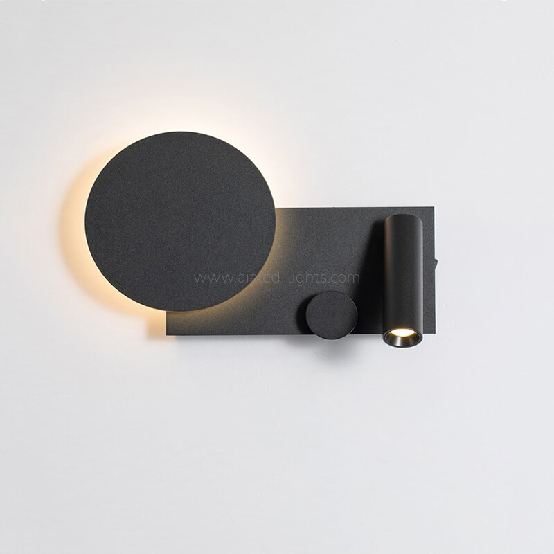 3W Spotlight Bedside Wall Lamp for Bedroom Hotel Villa Project