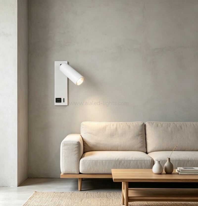 Wall mounted Wall Lamp 3W reading spotlight for hotel