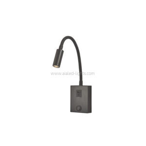 surface gooseneck reading wall lamp 3w swanneck bedside spotlight