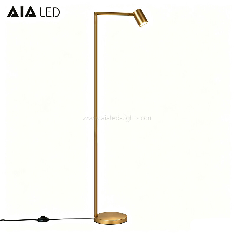 Modern Rotatable Spotlight Floor Lamp GU10 Standing Lamp for Hotel Villa
