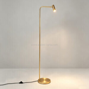 rotatable head floor lamp minimalist budget standing lamp 3w