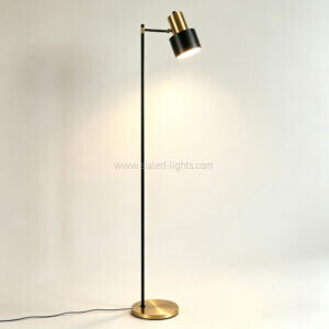 floor lamp contemporary flexible metal shade reading sdanding light e27 (复制)