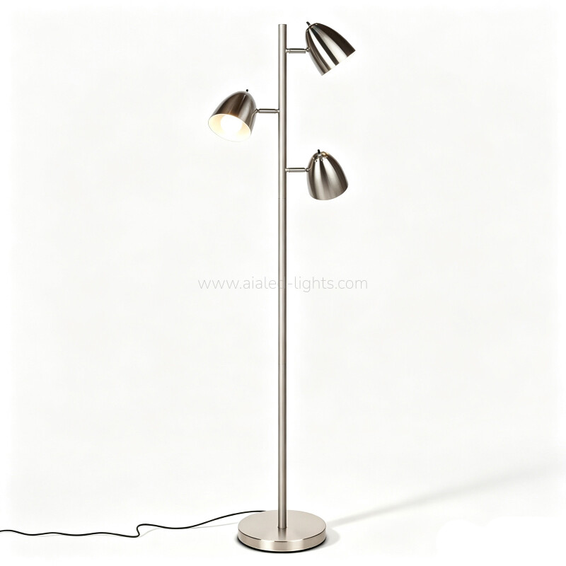 3xE27 Flexible Floor Lamp Reading standard lamp for Hotel Villa Project