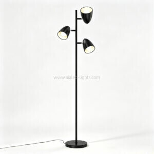 scandinavian rotatable spotlight floor lamp slim led accent lamp for living room corner 3w (复制)