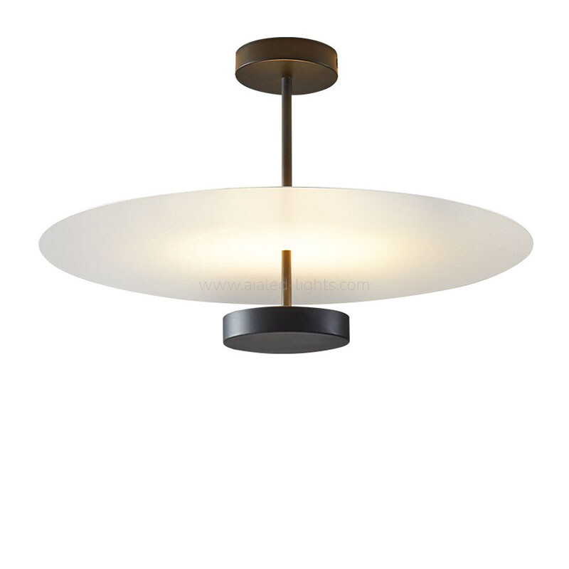 Floor Lamp Set Metal Shade SMD Reading Standard Light Modern Simple 
