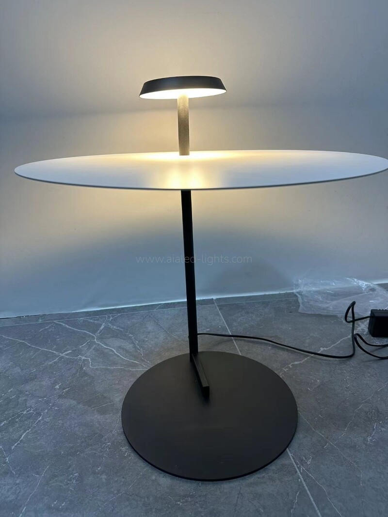floor lamp set metal shade smd reading standard light modern simple